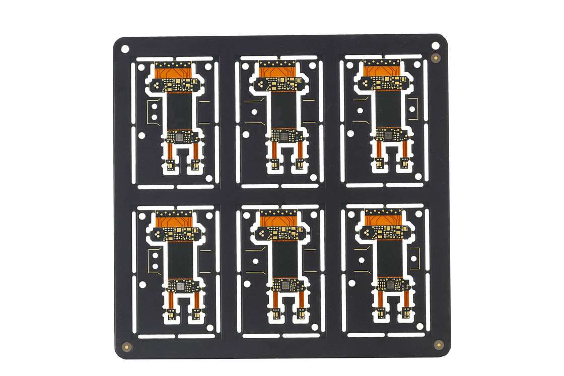 SMD Bga Dip Rigid Flex PCB Assembly 4 लेयर Sanforized Hasl Lf सतह