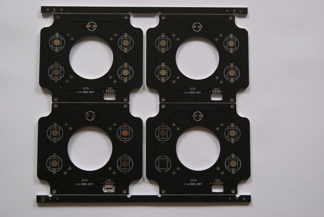 प्लेटेड Ni/Au सरफेस फिनिशिंग 1200 MM लंबाई येलो सिल्कस्क्रीन पॉलीट्रॉनिक्स PCBs टिकाऊ और लंबे समय तक चलने वाले उपकरणों के लिए