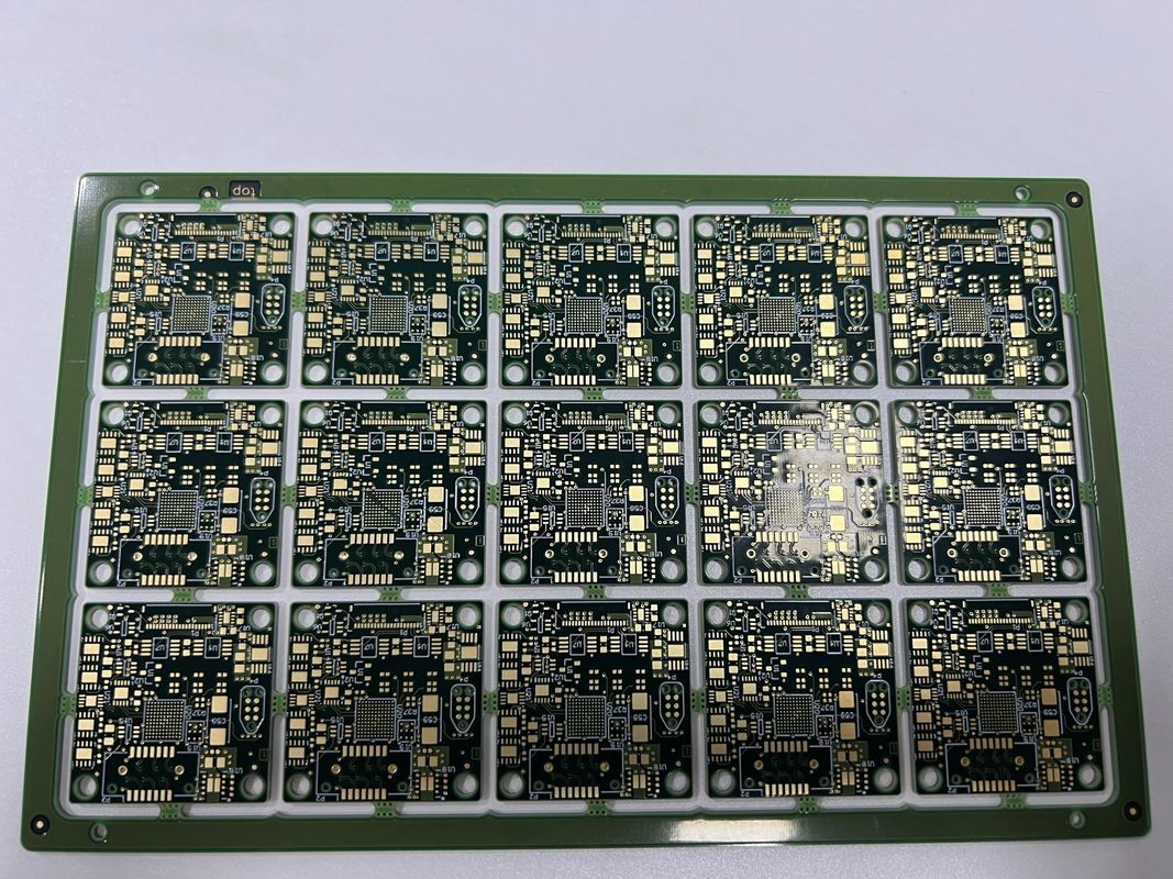 टिकाऊ HDI प्रिंटेड सर्किट बोर्ड Fr4 It180 आधा छेद 0.25Mm Bga 6 परत